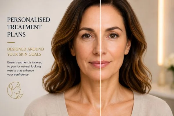 Before and after results of Collagen Lift Therapy Acton