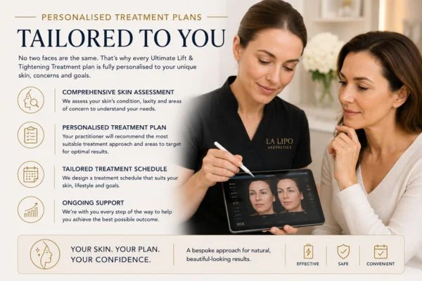 book a consultation about your ultimate lift and tighten treatment Acton